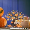 Diamond Painting Acrylic Pumpkin Tree Desktop Decorations for Beginner