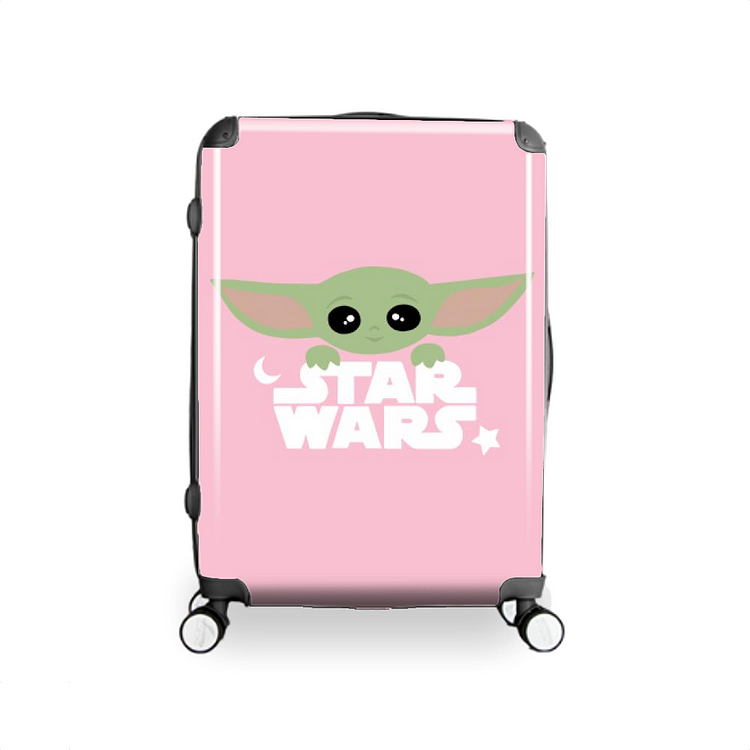 Adorable Baby Yoda, Star Wars Hardside Luggage