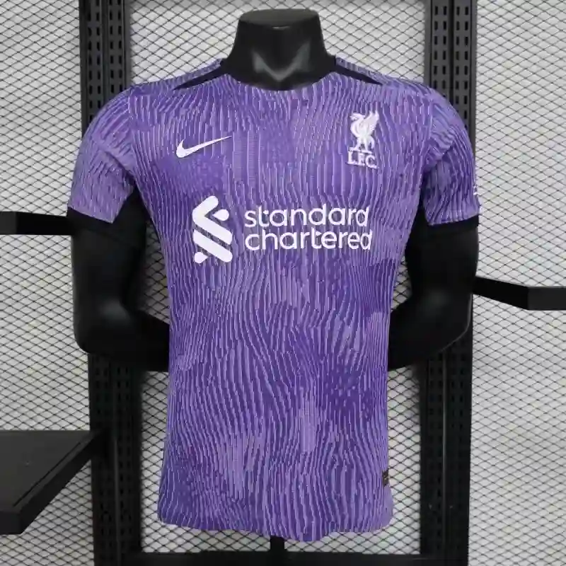 23/24 Players Liverpool Soccer Jersey Second Away