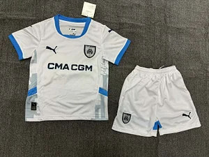 2024/2025 Olympique de Marseille Home Football Shirt 1:1 Thai Quality Kids Size