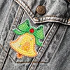 5pcs DIY Diamond Painting Handwork Christmas Brooch Kit