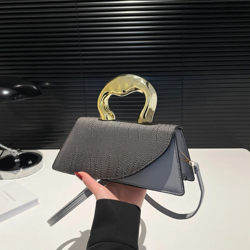 Crocodile Pattern Bag Women’s Handbag Personalized Pu Shoulder Messenger Bag