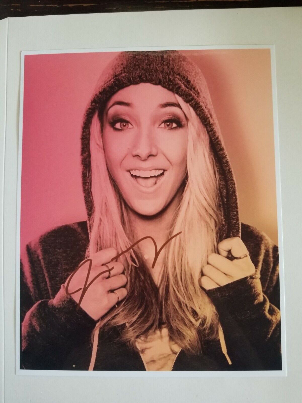 Jenna Marbles Signed 8x10 Photo Poster painting RP -  Shipping!!