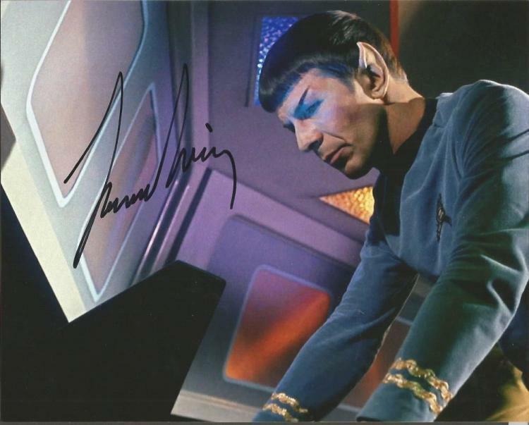 LEONARD NIMOY 'STAR TREK' Signed Photo Poster paintinggraph - TV Actor - Preprint