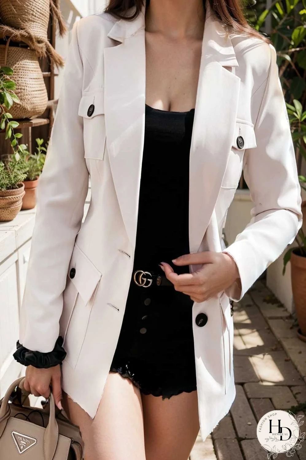 lapel button slim fit long sleeve blazers