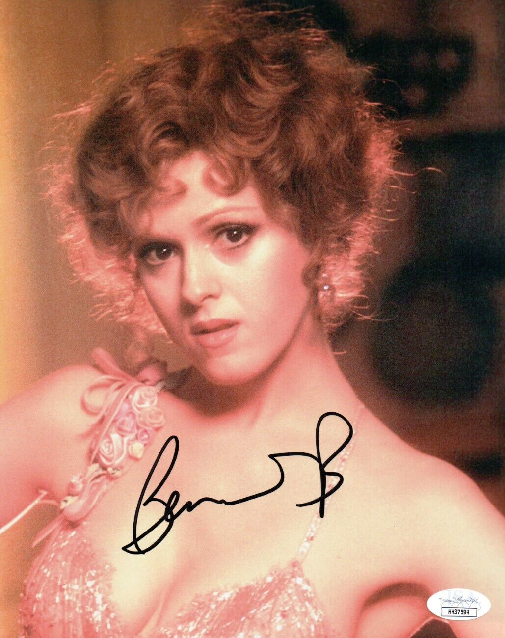 Bernadette Peters Signed Autographed 8X10 Photo Poster painting Hollywood Actress JSA HH37594