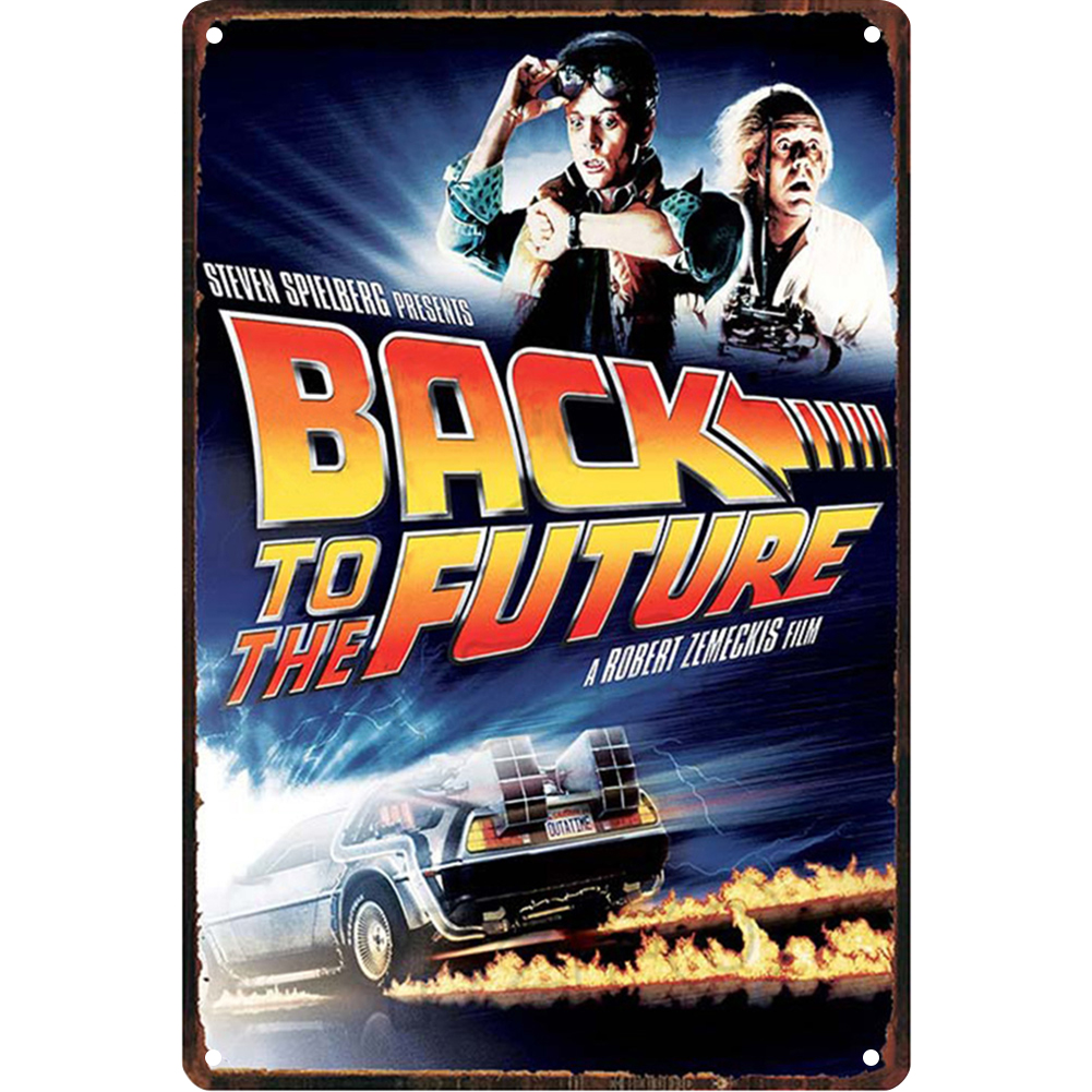 20*30cm - Back To The Future - Vintage Tin Signs