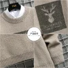 Men's Vintage Deer Print Sweaters