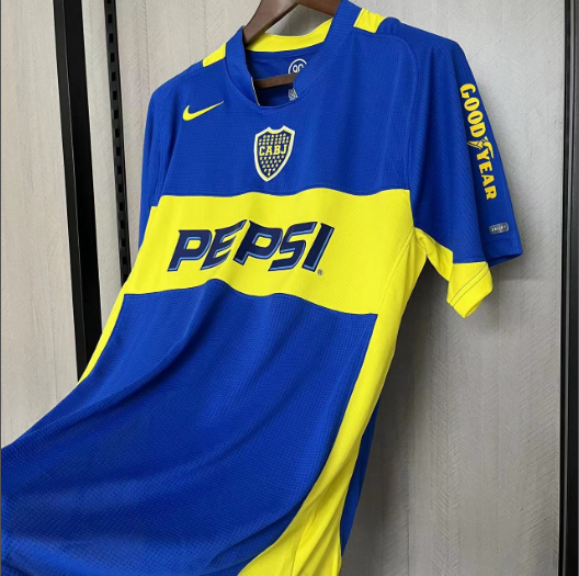 Retro Boca Juniors 2004/2005 Home Football Jersey Thai Quality