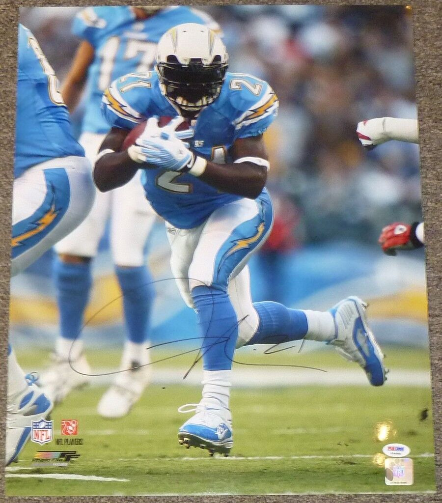 LaDainian Tomlinson Signed Auto 16x20 Photo Poster painting PSA/DNA COA