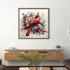 (Stamped/Counted) Cardinal Bird- 11CT Cross Stitch 40*40cm