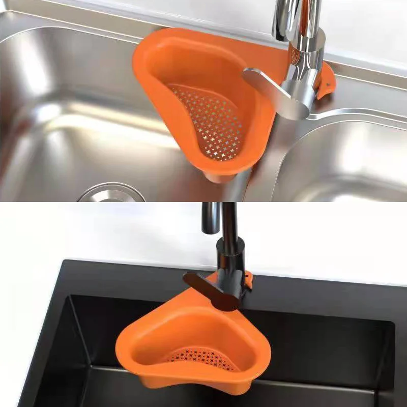 💥Last Day Sale💥- Kitchen Sink Drain Basket Swan Drain Rack