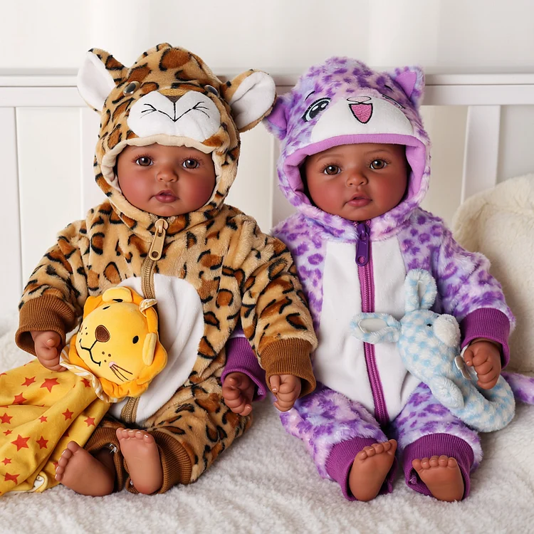 Babeside Quiet Reborn Baby Lumi 17" Newborn Twins Healing of the Heart