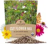 7,500 Fresh Pollinated Non-GMO Species Wildflower Seeds Package