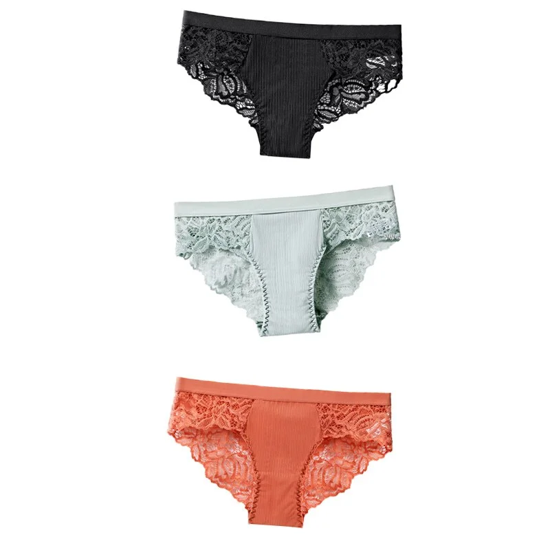 Billionm Confort Panties Sexy Panty Seampless Briefs Lace Women Underwear Lingerie for Female Girl Floral Pantys Underpants