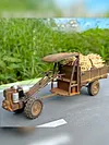 1:16 Alloy Material Hand-made Retro Nostalgic Walking Tractor