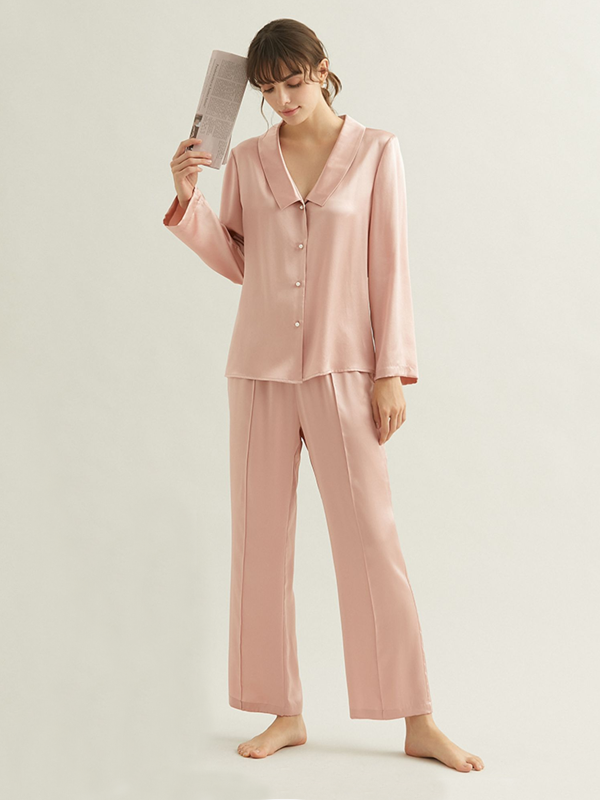 Vintage Luxury Silk Pajamas For Women