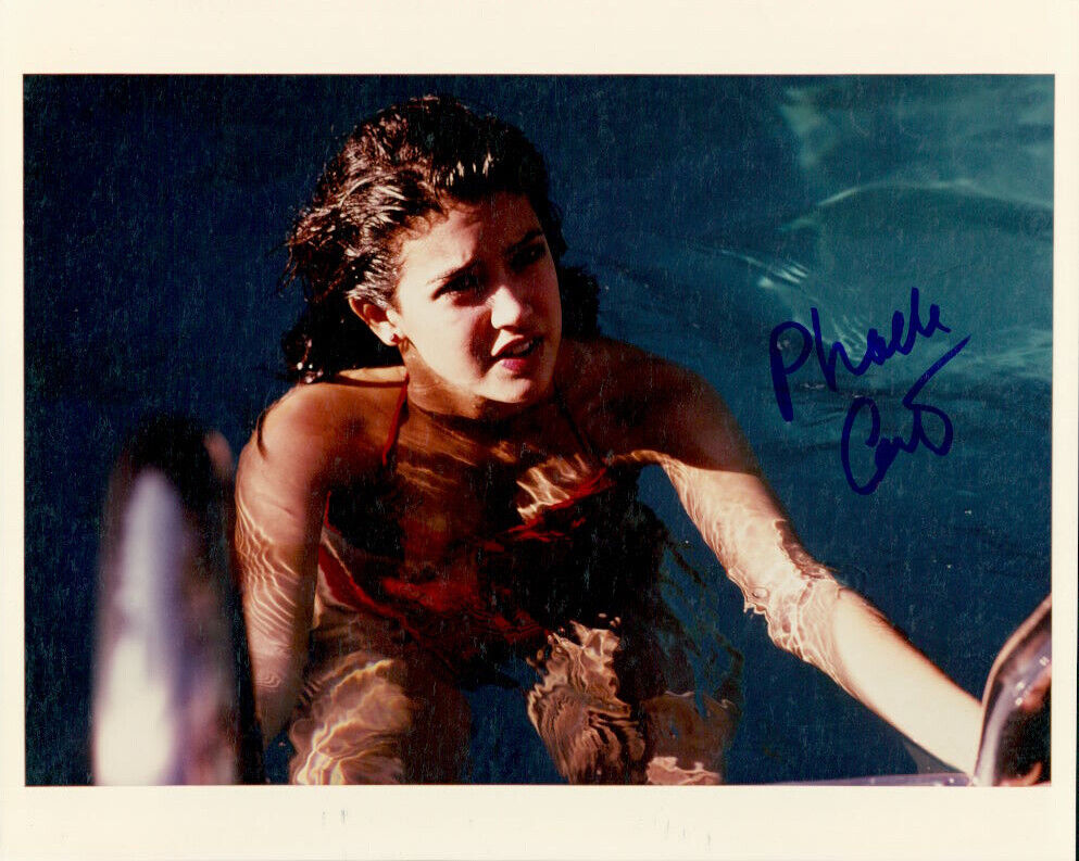 Phoebe Cates (Fast Times at Ridgemont High) signed authentic 8x10 Photo Poster painting COA