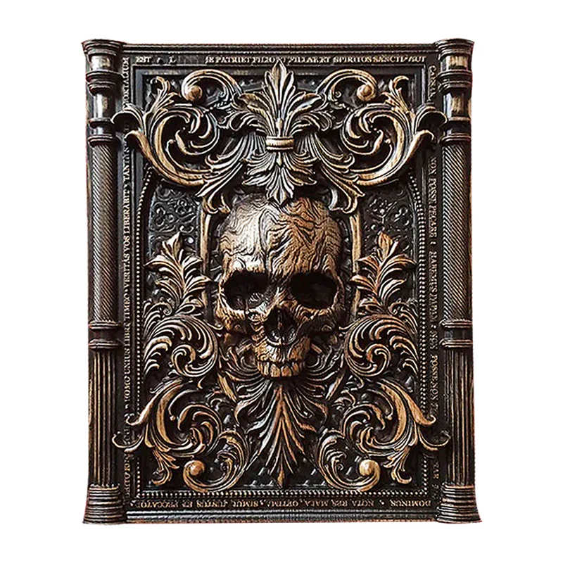 Gothic Skull Wall Art Decor – The Perfect Blend of Dark Art and Luxurious Vintage Style