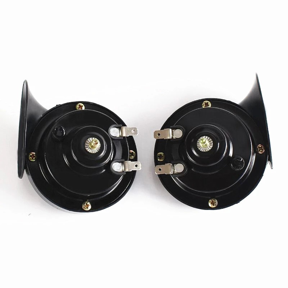 

Two Tone Snail Electric Horn Electric Speaker Whistle Waterproof Snail Horn, 501 Original