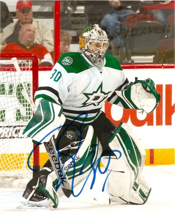 Dallas Stars Dan Ellis Signed Autographed 8x10 Photo Poster painting COA