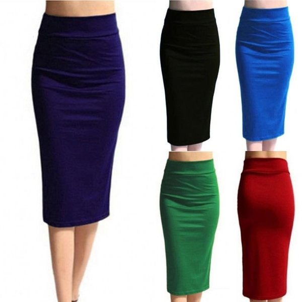 Fashion Women Skirt High Waist Slim Hip Pencil Skirts Sexy Bodycon Hot - Shop Trendy Women's Fashion | TeeYours