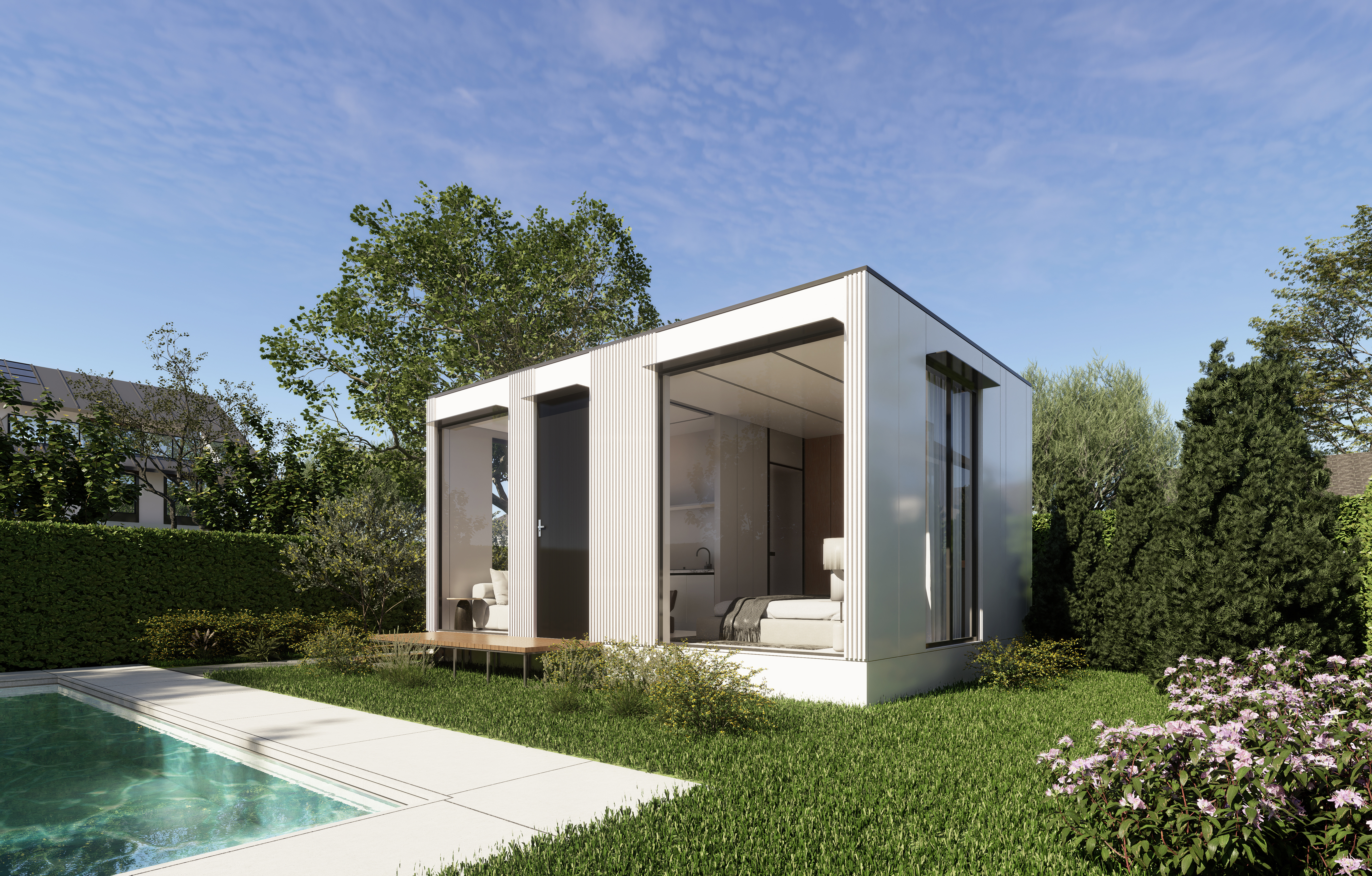 <p>Make your backyard work for you</p><p>with HouseModu</p>