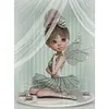 Diamond Painting -DIY Round Drill Cartoon Girl