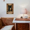 Chat - Panneaux en &eacute;tain m&eacute;tallique(30*40cm)