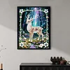 Diamond Painting-DIY Special Shaped Drill Pearl Painting Deer(30x40cm)
