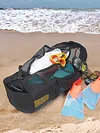Multifunctional Mesh Tote Large Capacity Shoulder Bag for Outdoor Beach Swimming