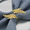 Golden Wheat Wedding Event Catering Napkin Ring