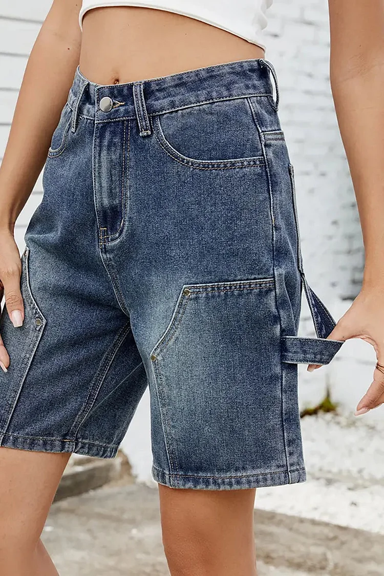 Summer Trendy Street Denim Shorts