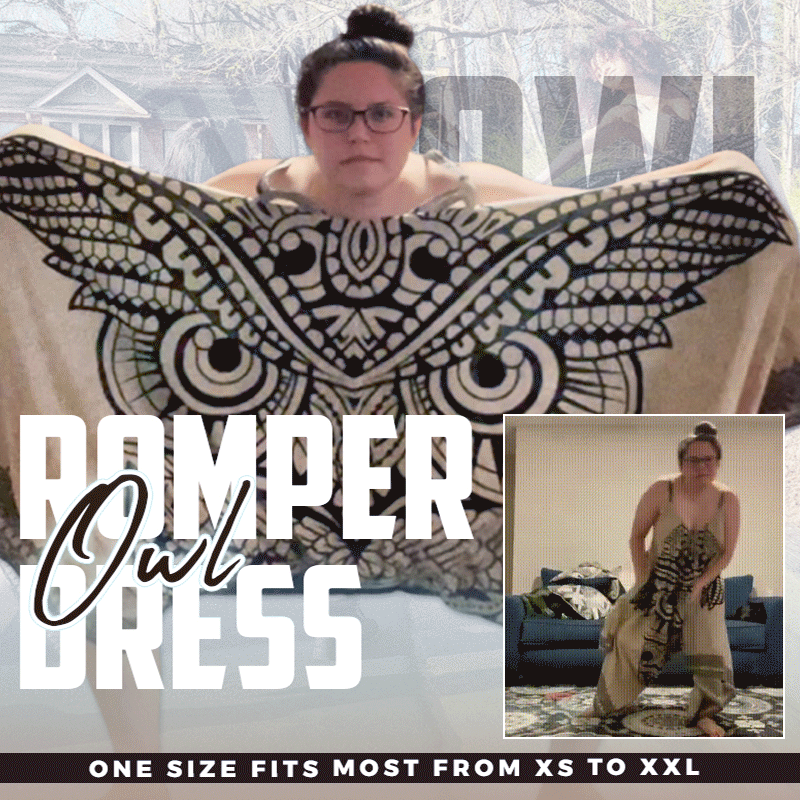 Owl Romper Dress