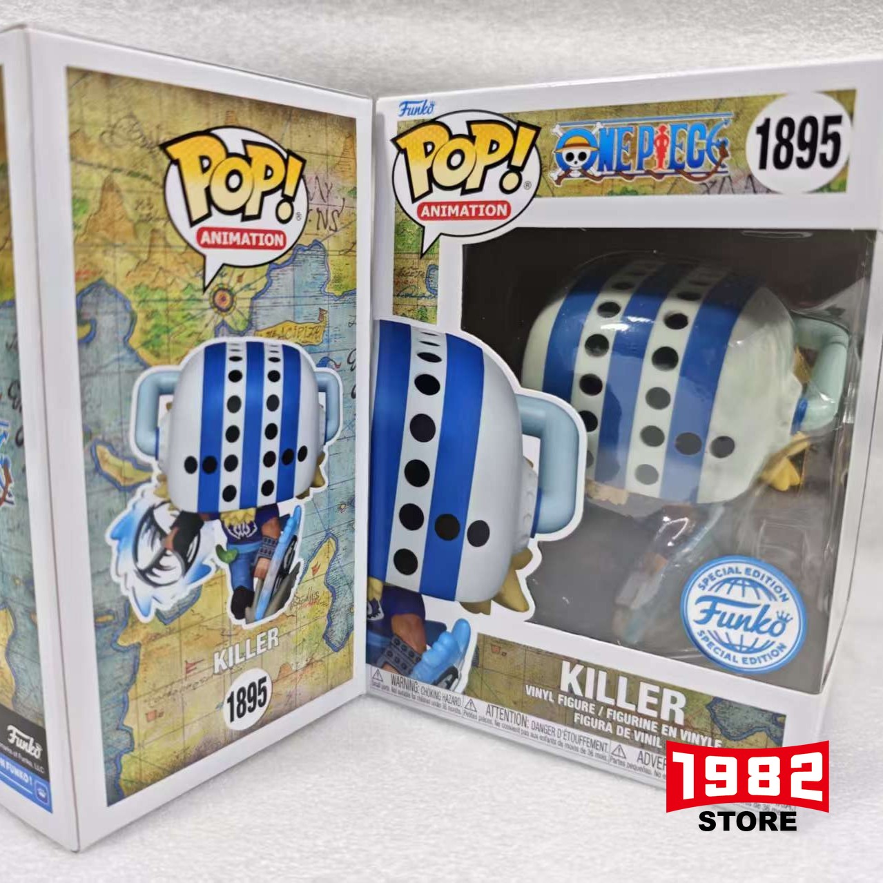 Funko POP 1895 KILLER For ONE PIECE VINYL Action Figure Toys Doll Garage Kit