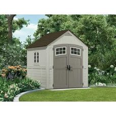 Cascade 7 ft. W x 7 ft. D Plastic Storage Shed