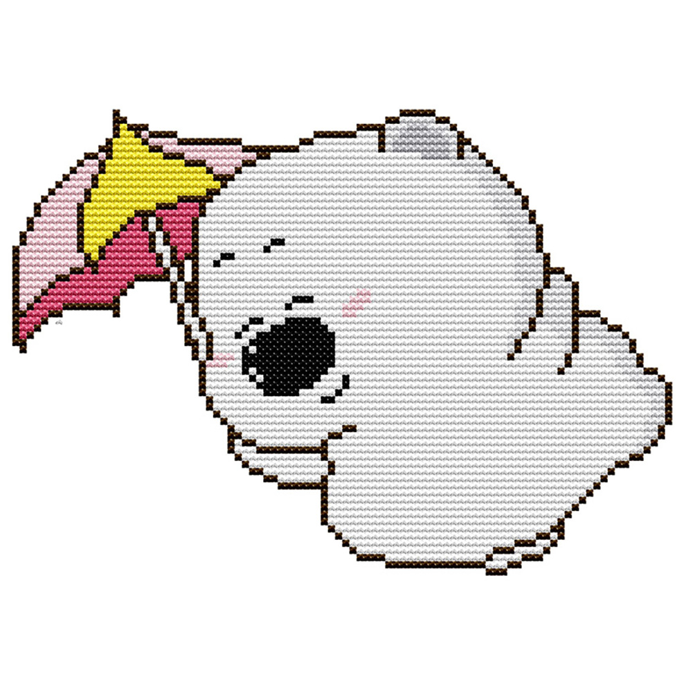 

Bear - 14CT Stamped Cross Stitch - 22*18CM, 501 Original