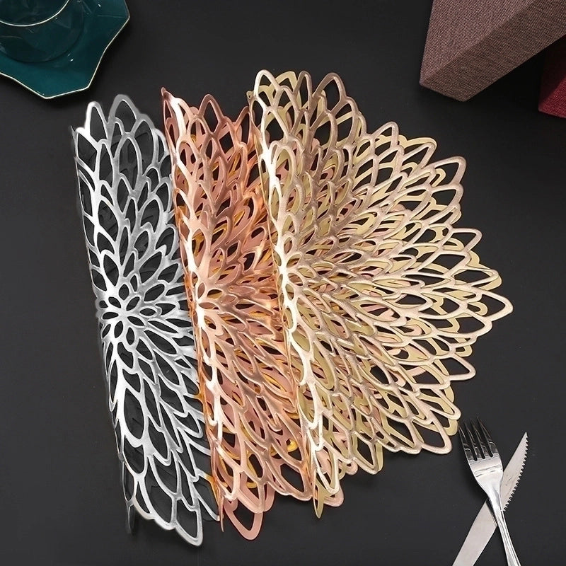 Vacation Solid Color Pvc Placemat 1 Piece