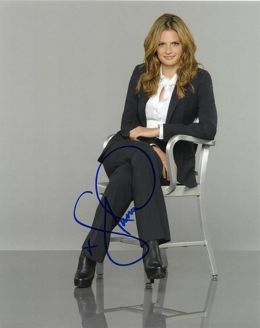 Stana Katic Autograph Signed Photo Poster painting Print