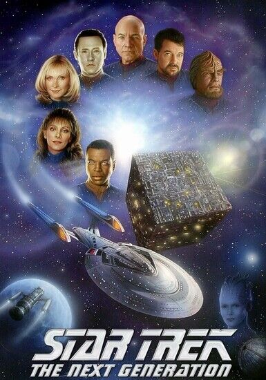 STAR TREK THE NEXT GENERATION Photo Poster painting POSTER - IDEAL FOR FRAMING