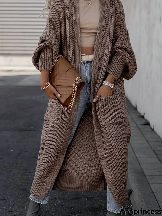 Fashionable and Minimalist winter Cardigan