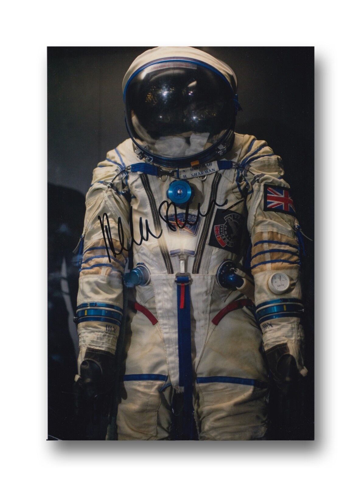 HELEN SHARMAN HAND SIGNED 12X8 Photo Poster painting BRITISH ASTRONAUT.