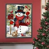 Diamond Painting-DIY Full Round Drill Christmas Snowman