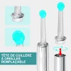 Cuill&egrave;re d'&eacute;limination de cire visible Wi-Fi, otoscope de charge USB HD