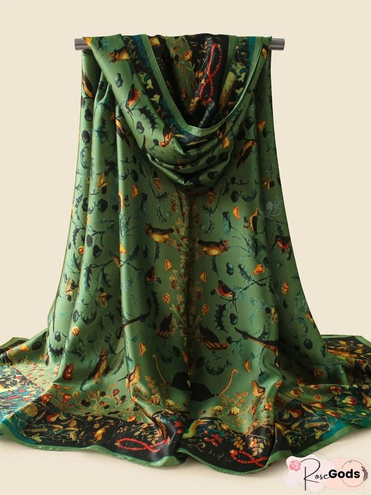 Animal Print Scarf