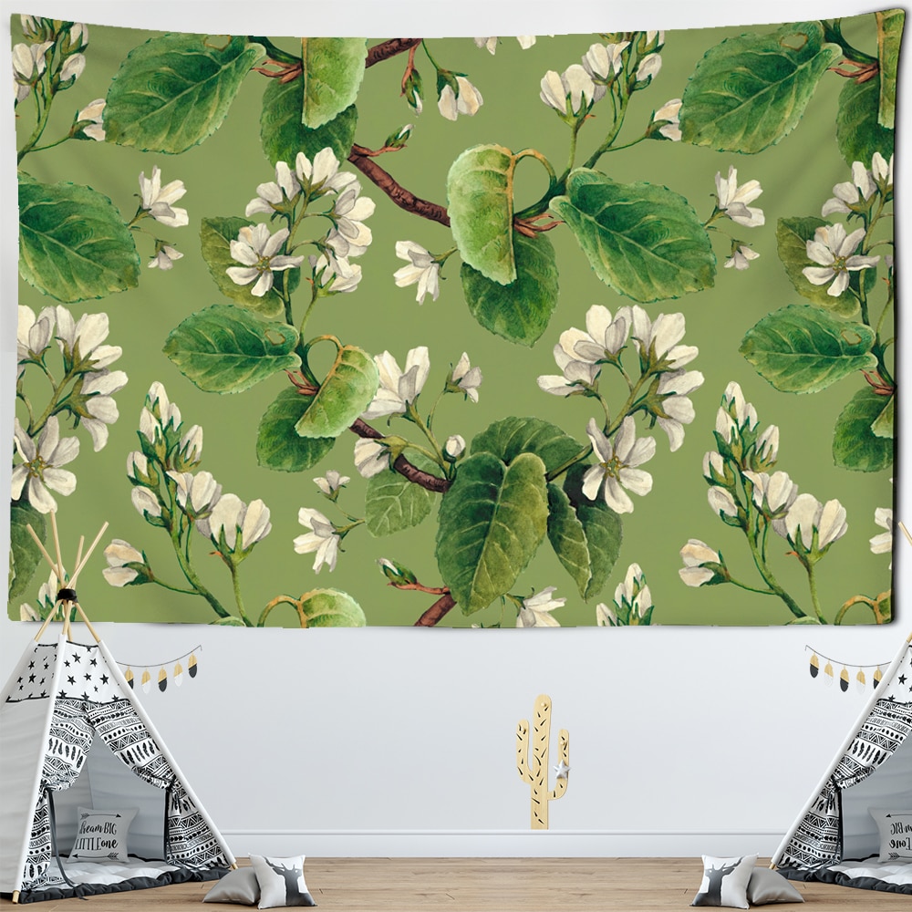 

Wall Tapestry - Botanical Wildflower-150*130cm, 501 Original