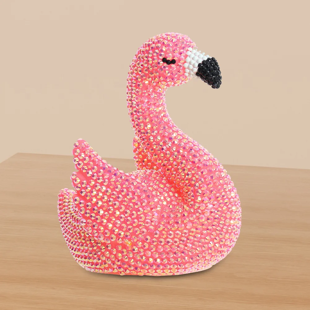 DIY Flamingo Diamond Painting Night Light Diamond Painting Bedside Lamp for Kid Gift