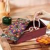 Mandala DIY Diamant Kunst Holz Aufbewahrungsbox Diamond Painting Aufbewahrungsbox