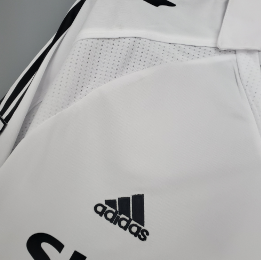 Retro 2005/2006 Real Madrid Home Long Sleeve Football Shirt Thai Quality