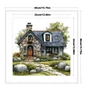 Cabin-11CT Stamped Cross Stitch 40*40cm/15.75*15.75in
